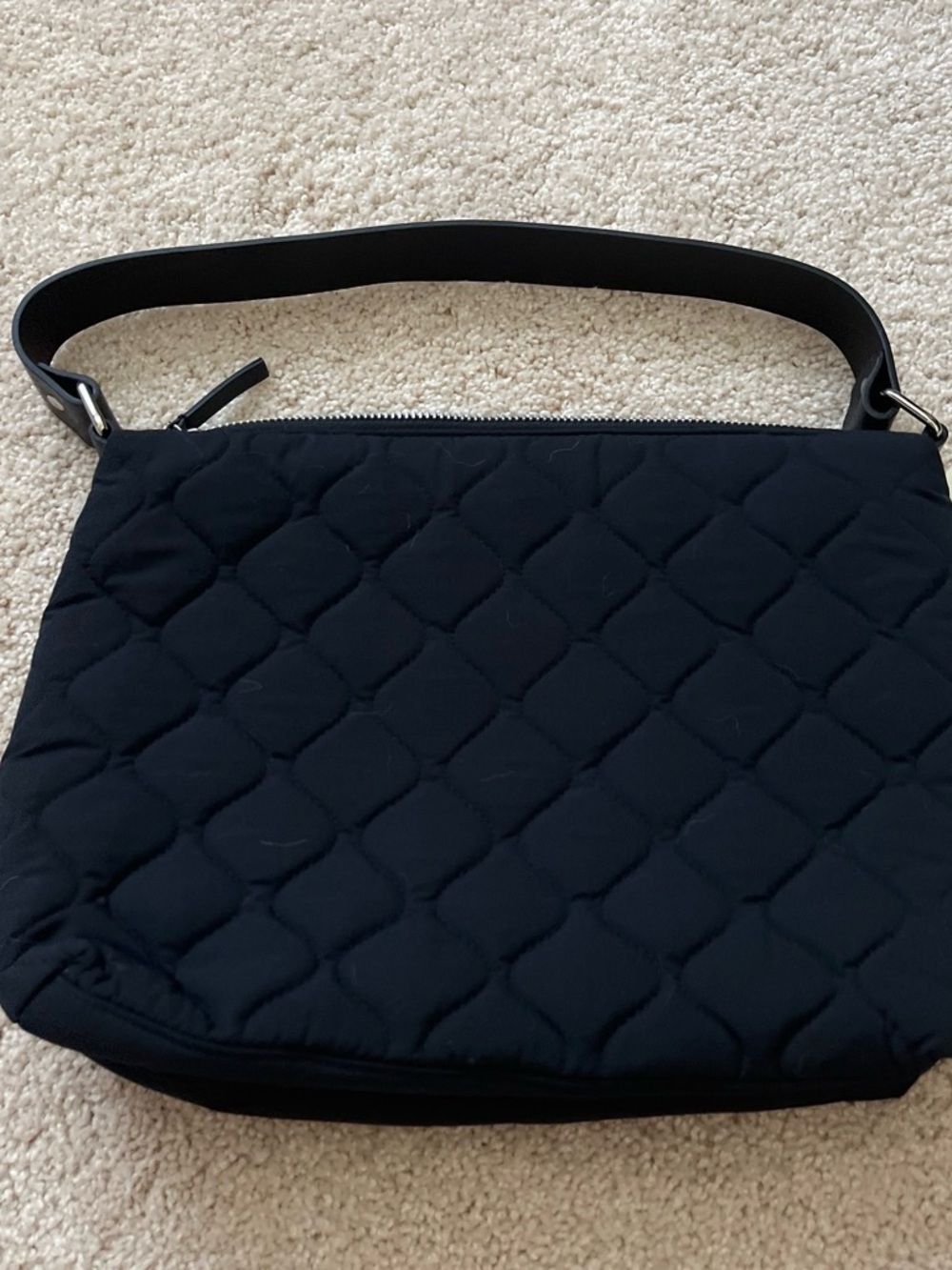 Banana Republic Quilted Shoulder Bag - Black